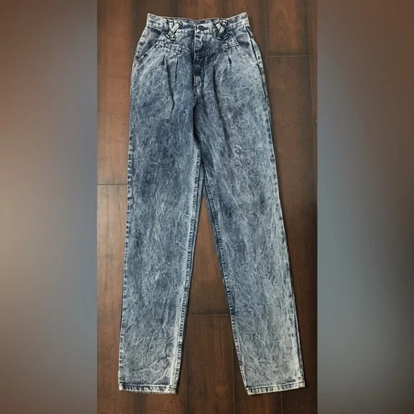 Vintage Wrangler High Waist Stone Washed Jeans - Picture 2 of 5